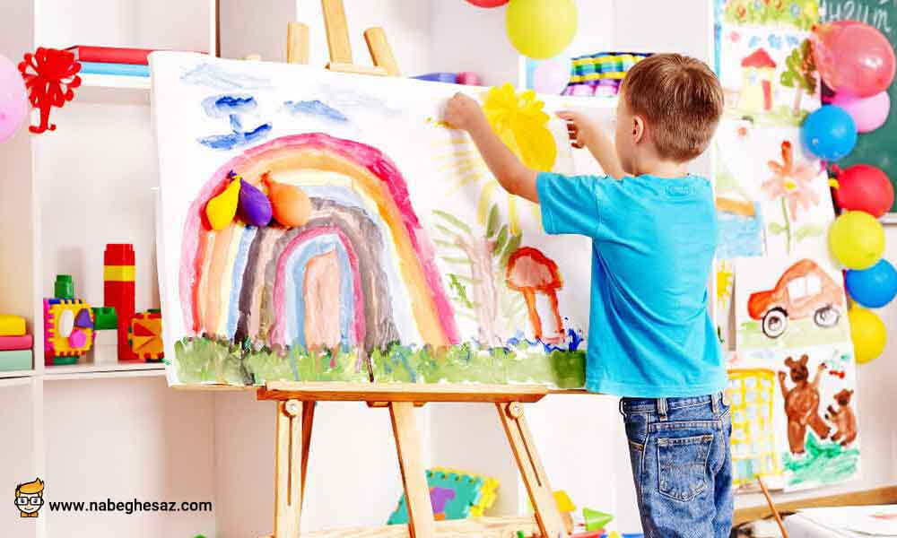 نقاشی راهی برای افزایش خلاقیت کودک