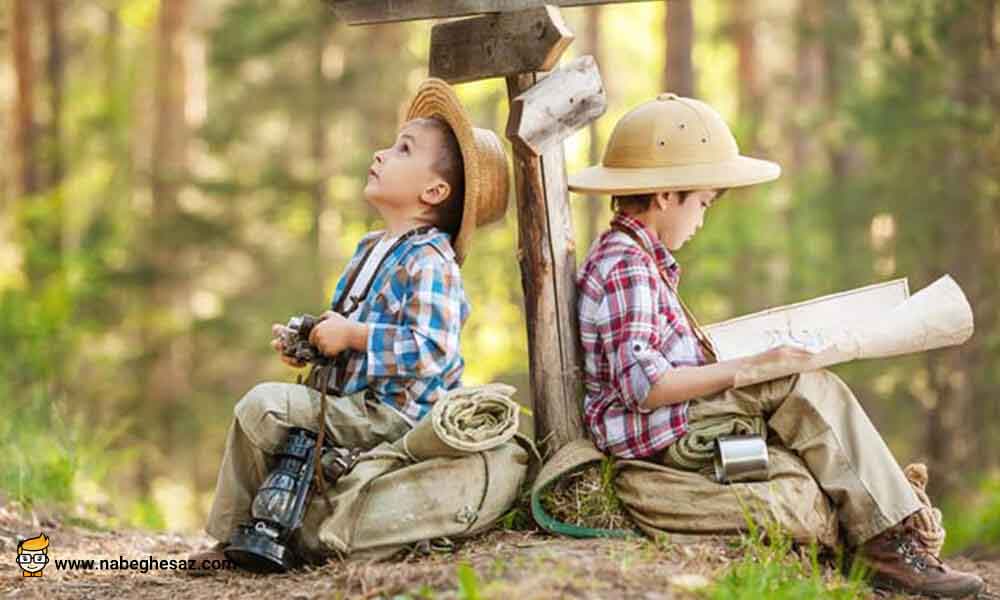 طبیعت گردی راهی برای افزایش خلاقیت کودک