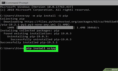 5. python -m pip install -U pip